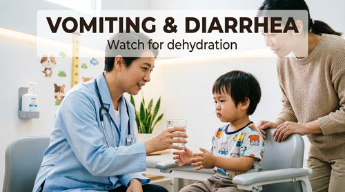 Vomiting & Diarrhea in Children: Preventing Dehydration at Home
